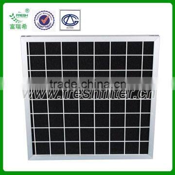 Activated carbon plank air filter