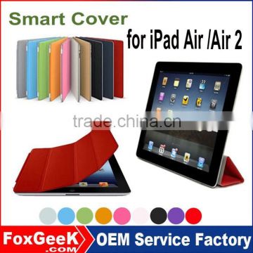 Tablet Case Cover Super Slim Smart Cover Case for iPad Air 2 , for iPad Air Case Smart ,for iPad Case Smart