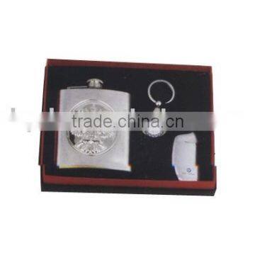 Kit Flagon(Stainless steel hip flask set)