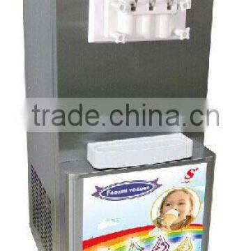 Floor model frozen yogurt soft ice cream machine