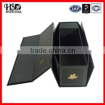 High Quality Cardboard Wine Box One Bottle Box Custom Packaging Box photo-2