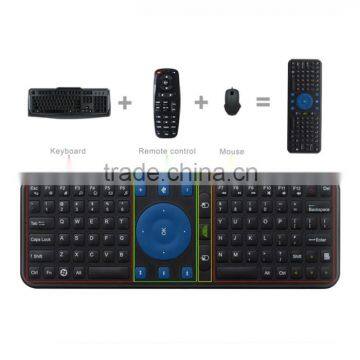 Measy RC7 Smart Remote 2.4GHz USB Wireless Keyboard Gyroscope Air Fly Mouse for Mini PC