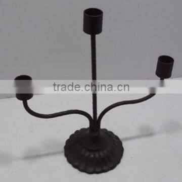 Iron Candle Holder 3-Candles