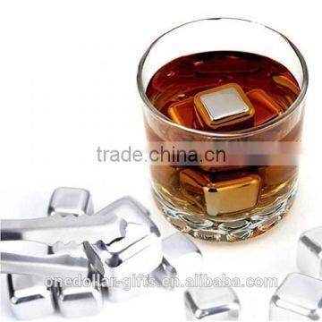 Stainless Steel Whisky Ice Frozen Cubes