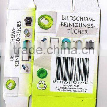 Monitor Cleaner, Individually Wrapped Lens Cleaner Wet Wipes, Dry Fast Without Streaks Left photo-3