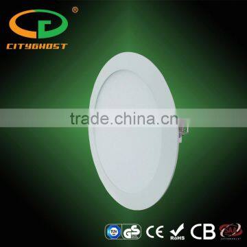 High Quality Die-casting Shaped AL Frame Super Energy Saving Ceiling Lighting 6 Inch Round LED Panel 12W photo-3