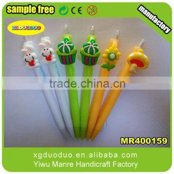2015 High Quality Soft PVC Pencile Charm/ Pencile Topper and Cheap Fabric Table Toppers photo-5