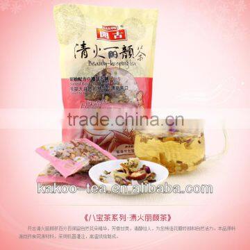 Assorted organic beauty fruit tea
