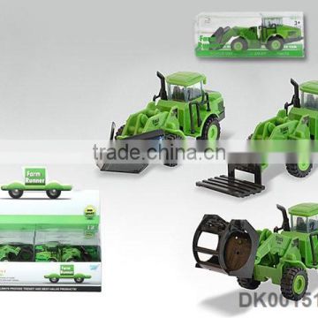 Hot sell Pull Back Die-cast Metal Farmer Car(12Pcs/Box)