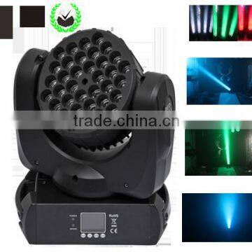 led light RGBW 36pcs* 3W LED beam moving head light