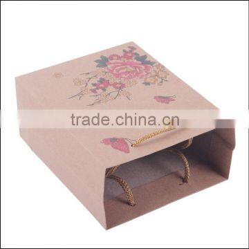 2015 The Newest Rose Designer Cheap Paper Shopping Bags Gifts Bags photo-3