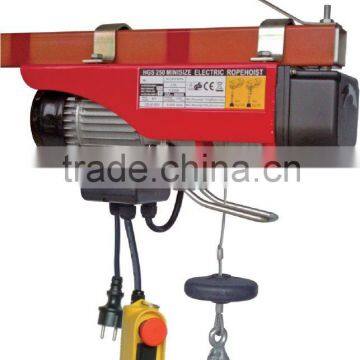 electric cable hoist 125/250kg