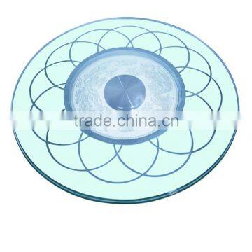 Customized Good Quality Round Tempered Glass Table Top photo-3