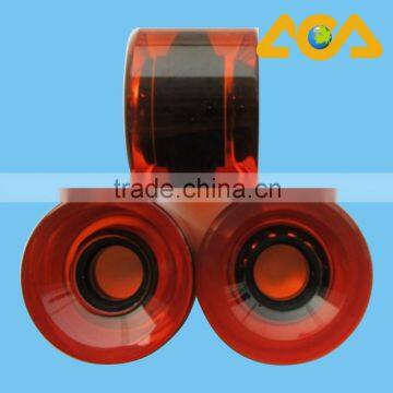 Pro Cruiser Skateboard Longboard Wheels 59mm 78A With Black Core