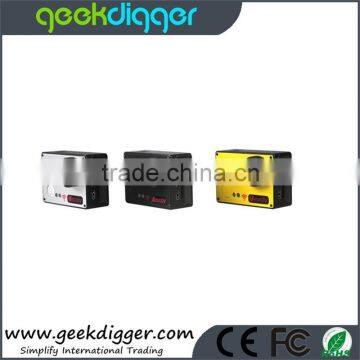 Yellow AMK7000S 4K 2.0" LCD 170 Degree Wide Angle Waterproof Wifi Action Camera With Remote Control Watch