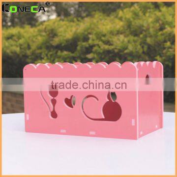 New arrival wholesale WPC material funny tissue box home decoration tissue box cover