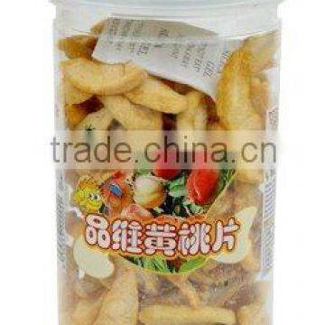 Low Temperature Vacuum Fried Yellow Peach Snacks