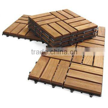 Waterproof Good quality Anti-UV WPC Flooring Wood Plastic Composite Decking WPC DIY Tiles