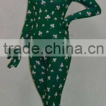 shamrock zentai suit