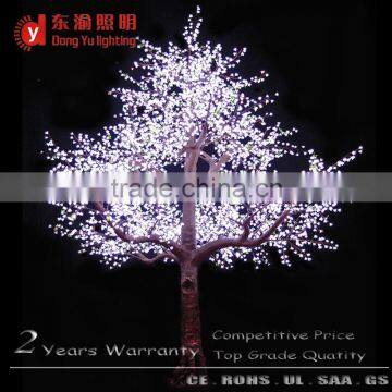 4.5 meter high artificial cherry blossom white outdoor light christmas tree