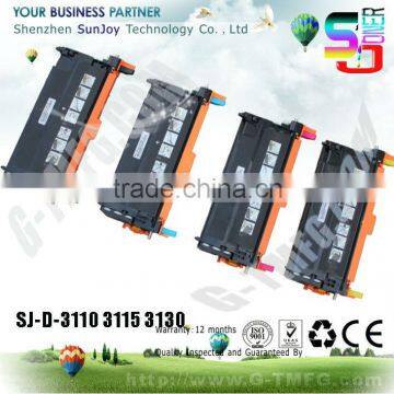 New premium lasser color toner cartridge G486F 330-119 for Dell 3130cn 3130cnd Color Laser Printer