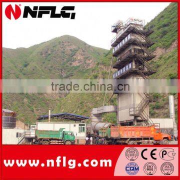 Environmental friendly machine of asphalt producing plant