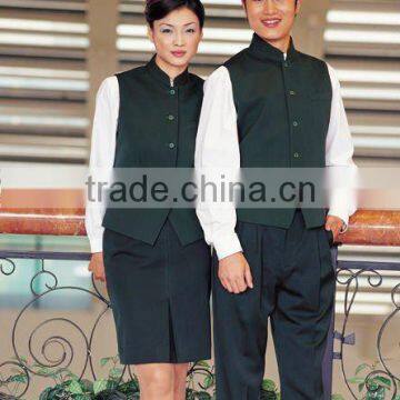 Wholesale custumer-made special design smart hotel uniform