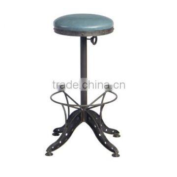 2016 New Modern Design Furniture Industrial Metal Adjustable Bar Stool photo-2