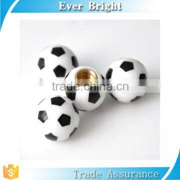 New Arrival Design Mini Football Custom Tire Valve Caps Car Valve Cap