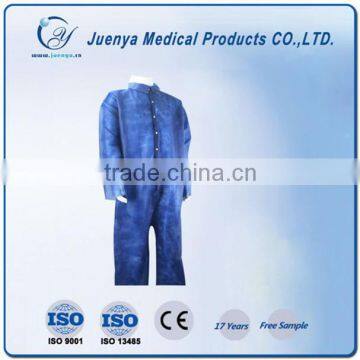 SMS nonwoven nomex lab coat