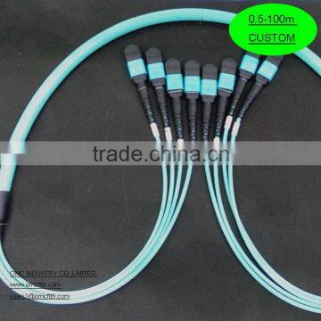 48 core MPO-MPO OM3 fiber optic patch cord