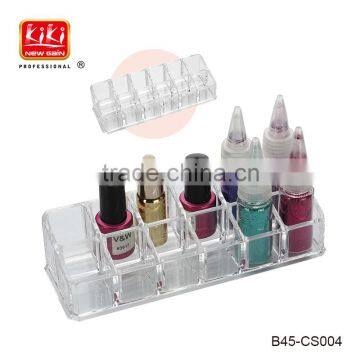Makeup Organizer Cosmetic Storage Shelf Box Nail Drawer Lipstick Brushes B45-CS004