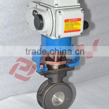 electric high performance directional butterfly valve