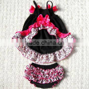 2016 newborn baby gift set toddler girl ruffle summer outfits cheerleading outfits