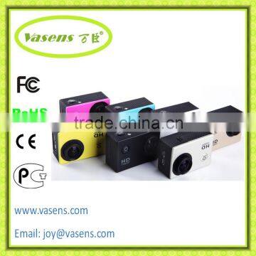 Factory OEM Sport Cam 4K Waterproof Action Camera 12MP 1080P HD Helmet Camera