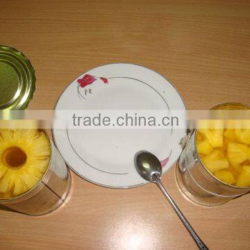 2016 year end- canned pineapple in light syrup