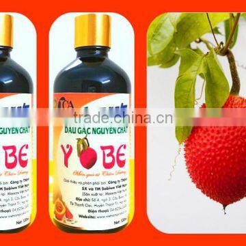 anti aging natural Gac fruit oil, remove melasma oil, whitening skin massage oil