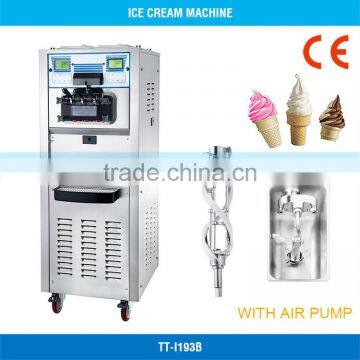 Ice Cream Machine - Three Flavor, Two Compressor, 48 L, ASPERA, Aisi 314, With Air Pump, CE, TT-I193B