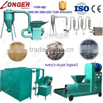 Sawdust Briquetting Machine|Wood Charcoal Carbonization Furnace