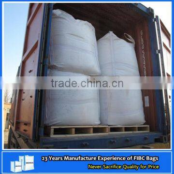 Square 90*90*140cm bulk container liner bag with cover