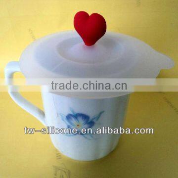 Eco-life and Leak-proof silicon rubber cups cover wholesale