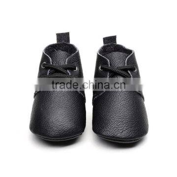 Top Quality Genuine Leather Baby Oxford Shoes Wholesale Soft Sole Baby Shoe Moccasins photo-3