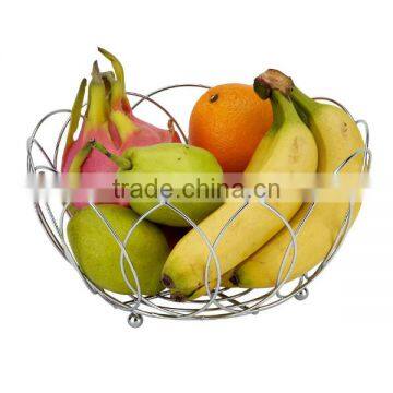 Oval Metal Wire Fruit Basket