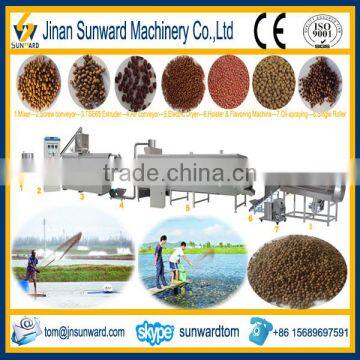 Industry Commercial Floating Fish Feed Mill Plant