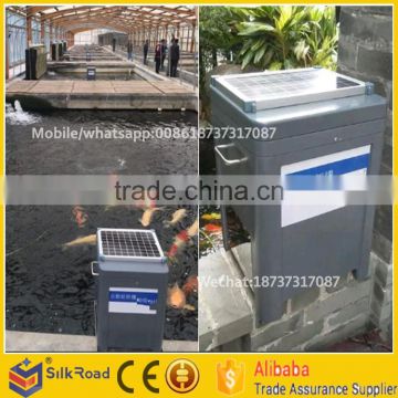 Plastic solar type Automatic Fish Feeder for Aquaculture