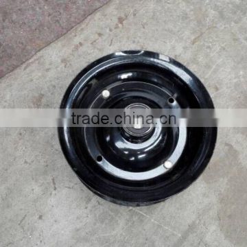 Black Pneumatic Air Wheel For Wheel