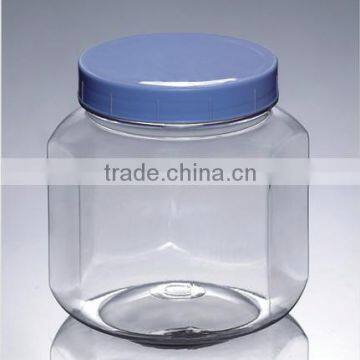 Wholesale Bulk Clear Plastic PET Bottles Screwed Cap