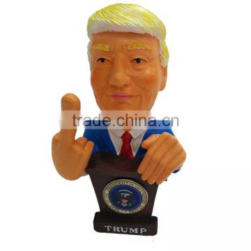 polyresin donald trump statue