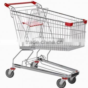 high quality supermarket shopping cart/trolley