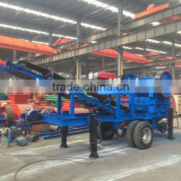 Small mobile Stone crushing plant,graphite portable crushing plant